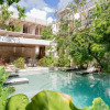Отель Luxurious Apartment in Lovely Complex With Dreamy Gardens Yoga Terrace Hammocks Swimming Pool, фото 17