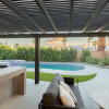 Отель Palm Retreat - Pool, Spa, Firepit & Putting Green 4 Bedroom Home by RedAwning, фото 28