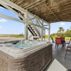 Отель Beach Sanctuary, Beach Front, Views, 4 Bedrooms, Hot Tub, Sleeps 10, фото 23