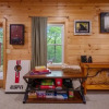 Отель Ricks Retreat Charming Log Cabin Firepit Ping Pong hot tub Close to Blue Ridge, фото 20