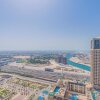 Отель HOSPITALITYEXPERT 2BR High Floor flat Sleeps 5 Panoramic Canal & Ocean Views Stunning Pool в Дубае
