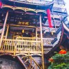 Отель Dielianhua Cowherd Inn Zhangjiajie, фото 26
