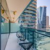 Отель Tanin - Unique Modern Apt with Stunning Canal View в Дубае