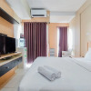 Отель Modern Look Studio Skylounge Tamansari Apartment, фото 7