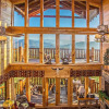 Отель Where Eagles Fly - 4 Br Cabin, фото 34