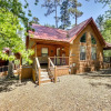 Отель Broken Bow Rental Cabin w/ Hot Tub & Bar, фото 11