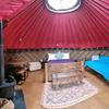 Отель Charming Yurt in Kelburn Estate Near Largs, фото 5