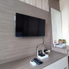 Отель Comfortable And Modern 1Br Without Living Room At Amartha View Apartment, фото 7