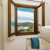 Отель The apartment with garden and sea view  has 1 double bedroom and a twin bedroom, a bathroom with sho, фото 9