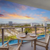 Отель Luxury 1br-front Intracoastal View Balcony Pools, фото 28