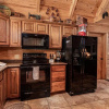 Отель Luxury 2700 Sq Ft Log Cabin Private Hot Tub Game room Pool Table Best View, фото 13