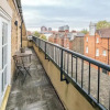 Отель Designer 1 Bed Flat Barons Court Sleeps 4, Balcony, фото 11