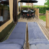 Отель Cozy Tent Lodge in Pittem With Veranda,barbecue, фото 23