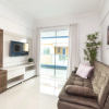 Отель Aluguel Apartamento 2 Quartos 1 Suite Piscina 418, фото 4