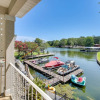 Отель Lakefront Hot Springs Duplex w/ Shared Dock, фото 17