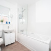 Отель Lovely Quiet Spacious 2 Bed Modern Fleetwood Flat Newcastle Gateshead, фото 5
