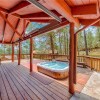 Отель Lincoln Log Cabin - Three Bedroom Cabin with Hot Tub, фото 10
