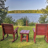 Отель Cozy Lakefront Cabin w/ Indoor Gas Fireplace!, фото 14