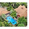 Отель Relaxing Palm Pool Villa, Tropical Illuminated Garden Private Swimming Pool, фото 24