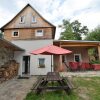 Отель Spacious Holiday Home With Pool and Covered Terrace in the Bohemian Uplands в Дечине