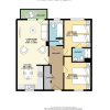 Отель Central Garden View | Modern 2 Bedroom 2 bathroom Apartment | Balcony, фото 16