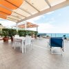 Отель Lively Apartment In Villammare With Sea View, фото 11