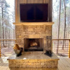Отель Bucks and Bunks - Brand new Cabin Come Relax or Watch TV Outside Fireplace, фото 2