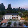 Отель Ji Yun Resort (Yangshuo Ten-mile Gallery Yulong River), фото 14