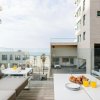 Отель Beach Apartment Prime Location Terrace & Sea View в Тель-Авиве