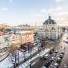 Отель Opera View Apartment !!! Chornovola Avenue 1 в Львове