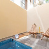 Отель Charming Studio w Mini Plunge Pool in Terrace Rooftop Pool in Aldea Zama, Tulum, фото 23