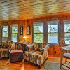 Отель Cozy Lakefront Cabin w/ Indoor Gas Fireplace!, фото 9