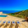 Отель Beautiful Luxury Villa, Private Pool, Panoramic View of Ionian Sea, Zakynthos, фото 16