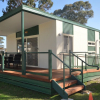 Отель Dylene Caravan Park - 2 Br Family Cabin With Air, фото 28