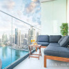 Отель LUX Contemporary Suite with Full Marina View 6, фото 8