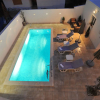 Отель Comfortable apartment in a quiet area, private terrace, shared swimming pool, фото 14
