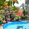 Отель Relaxing Palm Pool Villa, Tropical Illuminated Garden Private Swimming Pool, фото 14