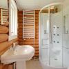Отель Wooden Tree Trunk Bungalow at Fish Pond in Hoge Hexel, Optional with Hot Tub, фото 20