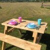 Отель Crooked Oaks Bell Tent Glamping in North Devon в Южном Молтоне