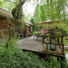 Отель Delightful Chalet in Opglabbeek near Lake, фото 7