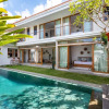 Отель Beautiful Boho-chic 4br Tropical Villa in Pererenan Canggu, фото 17