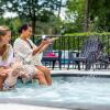 Отель Holiday home with sauna and two hottubs, in a holiday park near the Veluwe, фото 21