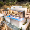 Отель Hillside Villa With Private Waterfall Pool and Glorious Terrace With Panoramic Views, фото 14