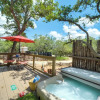 Отель Snuggle Inn Wimberley Cabin w/ Fire Pit + Deck, фото 7