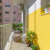 Отель Comfy Sunny Flat w h Balcony Center up to 8ppl, фото 1