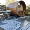 Отель Contemporary Guest House With Outside Barrel Sauna, фото 12