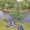 Отель Riverfront Cabin in Murphy w/ Kayaks & Hot Tub!, фото 13