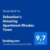 Отель Sebastian's Amazing Apartment Rhodes Town, фото 7