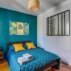 Отель 07 - Chambre confortable proche Paris et Transports avec TV WIFI в Женвилье