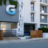 Отель Sanders Gaia - Bright 2-bdr Apt w Sea View в Ларнаке